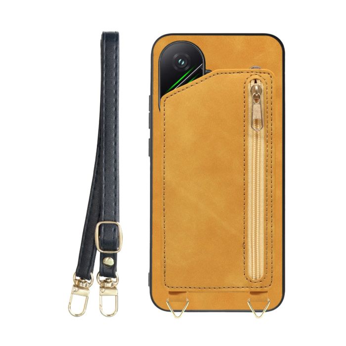 [ LOOF SHOULDER-FLIP ] POCO F7 Xiaomi シャオミ スマホケース 背面 ケース カバー ハードケース ショルダー スマホショルダー ストラップ 肩掛け 首掛け カード収納 [ POCO F7 ]
