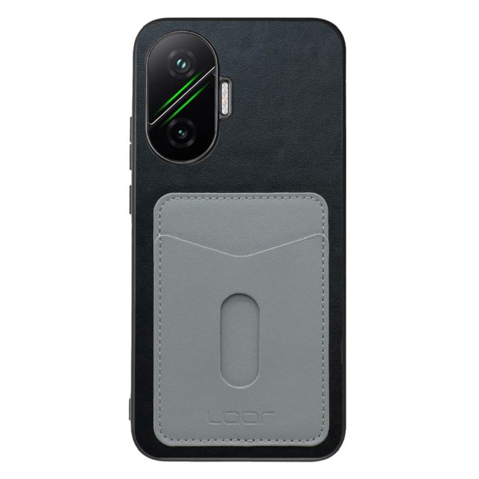 [ LOOF PASS-SHELL スライド] POCO F7 Xiaomi シャオミ スマホケース 背面 ケース カバー ハードケース カード収納 カードホルダー ストラップホール [ POCO F7 ]