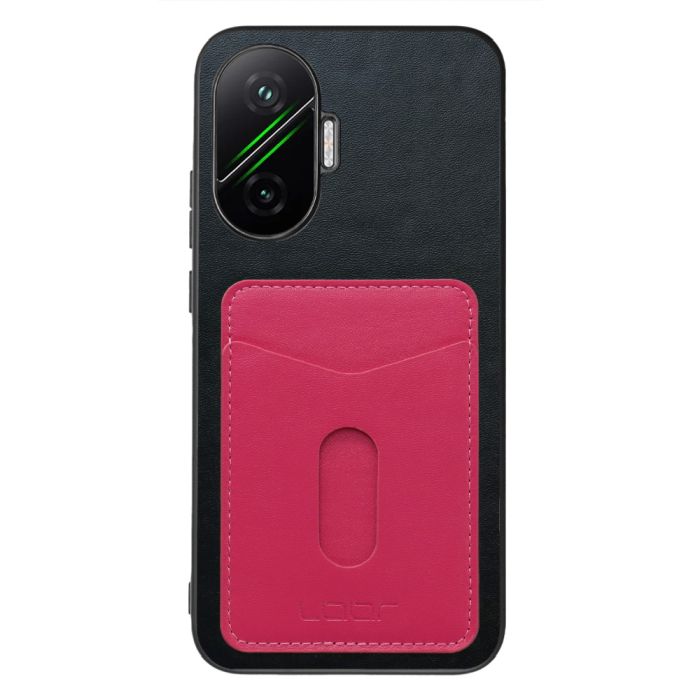 [ LOOF PASS-SHELL スライド] POCO F7 Xiaomi シャオミ スマホケース 背面 ケース カバー ハードケース カード収納 カードホルダー ストラップホール [ POCO F7 ]