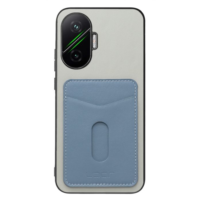 [ LOOF PASS-SHELL スライド] POCO F7 Xiaomi シャオミ スマホケース 背面 ケース カバー ハードケース カード収納 カードホルダー ストラップホール [ POCO F7 ]