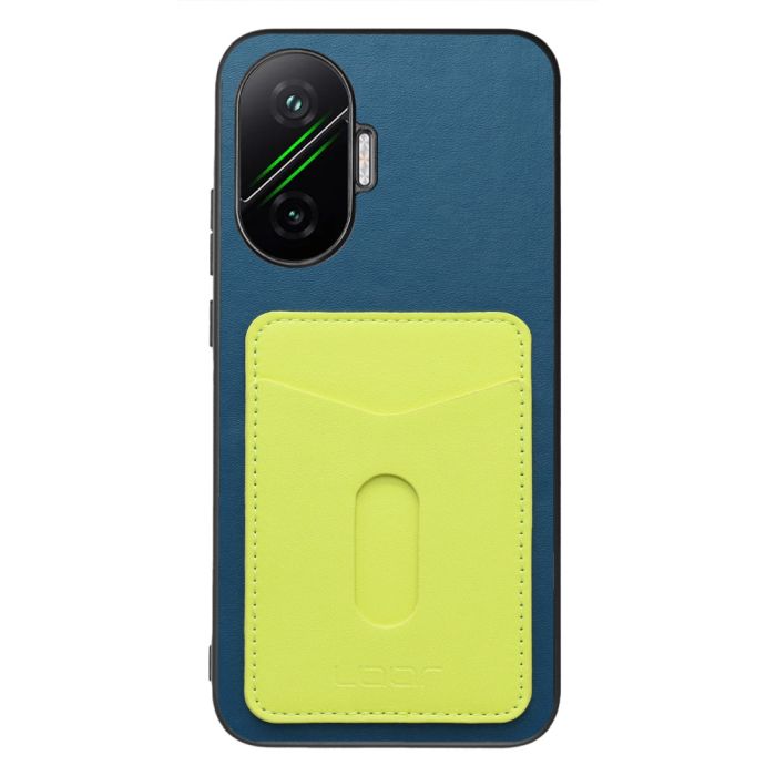[ LOOF PASS-SHELL スライド] POCO F7 Xiaomi シャオミ スマホケース 背面 ケース カバー ハードケース カード収納 カードホルダー ストラップホール [ POCO F7 ]