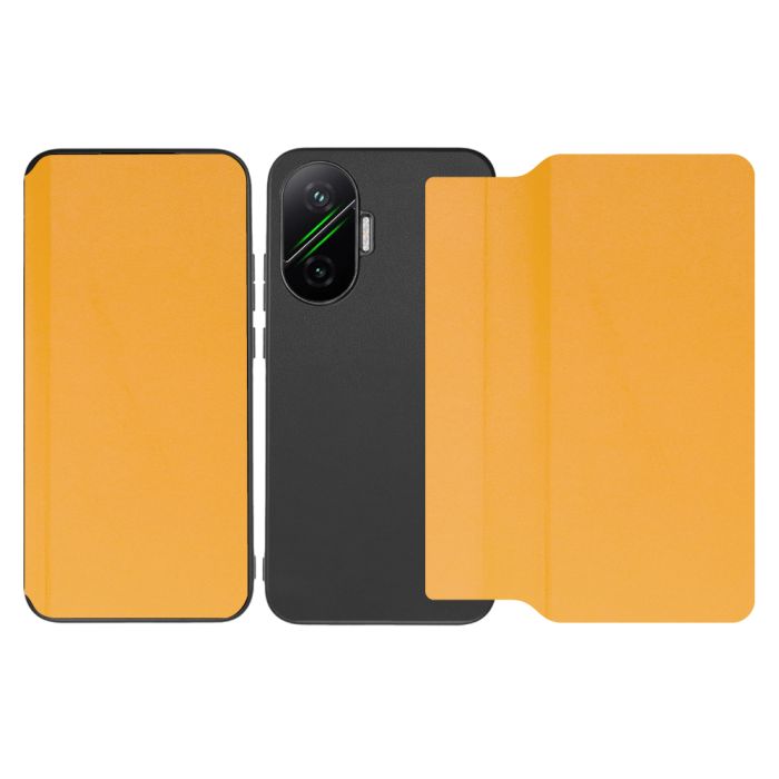 [ LOOF SLIM-FIT ] POCO F7 Xiaomi シャオミ スマホケース 背面 ケース カバー 手帳型 ハードケース カード収納 ポケットあり/なし マグネットなし ストラップホール [ POCO F7 ]