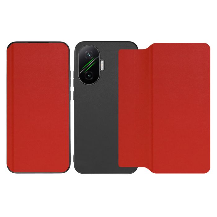 [ LOOF SLIM-FIT ] POCO F7 Xiaomi シャオミ スマホケース 背面 ケース カバー 手帳型 ハードケース カード収納 ポケットあり/なし マグネットなし ストラップホール [ POCO F7 ]