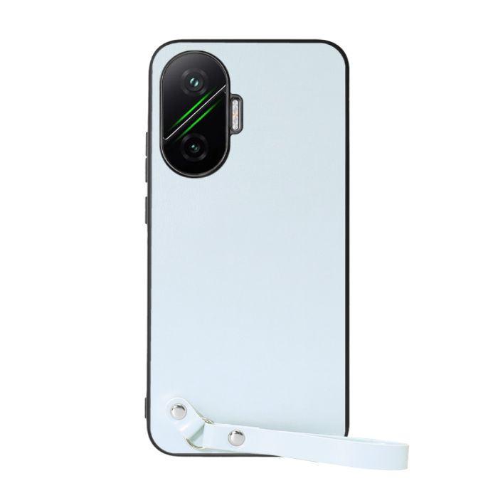 [ LOOF MACARON-SHELL ] POCO F7 Xiaomi シャオミ スマホケース 背面 ケース カバー ハードケース ストラップ付き 本革 ストラップホール [ POCO F7 ]