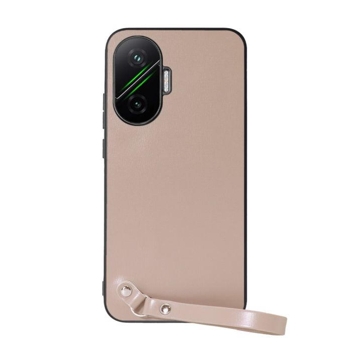[ LOOF MACARON-SHELL ] POCO F7 Xiaomi シャオミ スマホケース 背面 ケース カバー ハードケース ストラップ付き 本革 ストラップホール [ POCO F7 ]