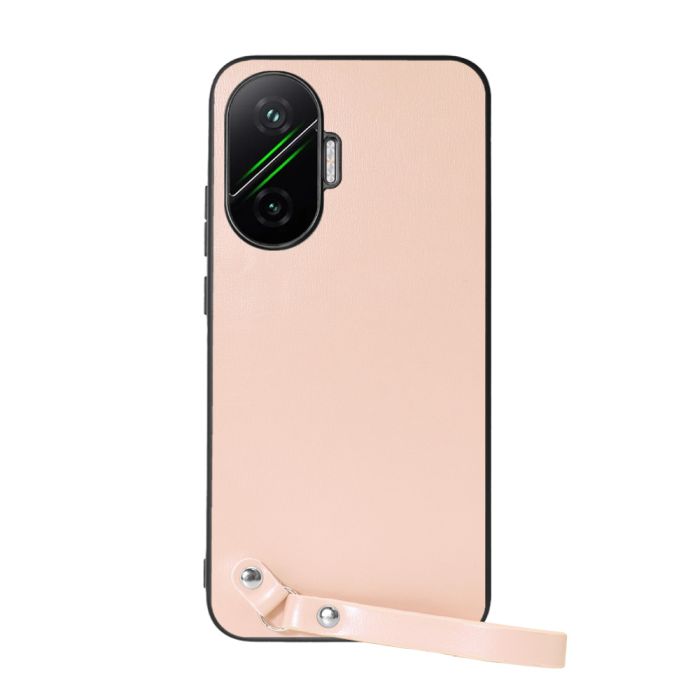 [ LOOF MACARON-SHELL ] POCO F7 Xiaomi シャオミ スマホケース 背面 ケース カバー ハードケース ストラップ付き 本革 ストラップホール [ POCO F7 ]