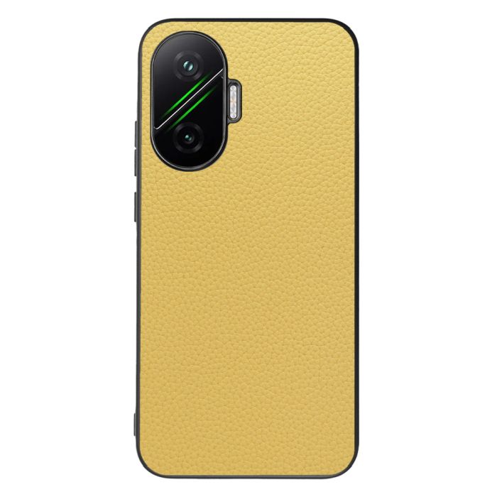 [ LOOF LUXURY-SHELL ] POCO F7 Xiaomi シャオミ スマホケース 背面 ケース カバー ハードケース 本革 ストラップホール [ POCO F7 ]