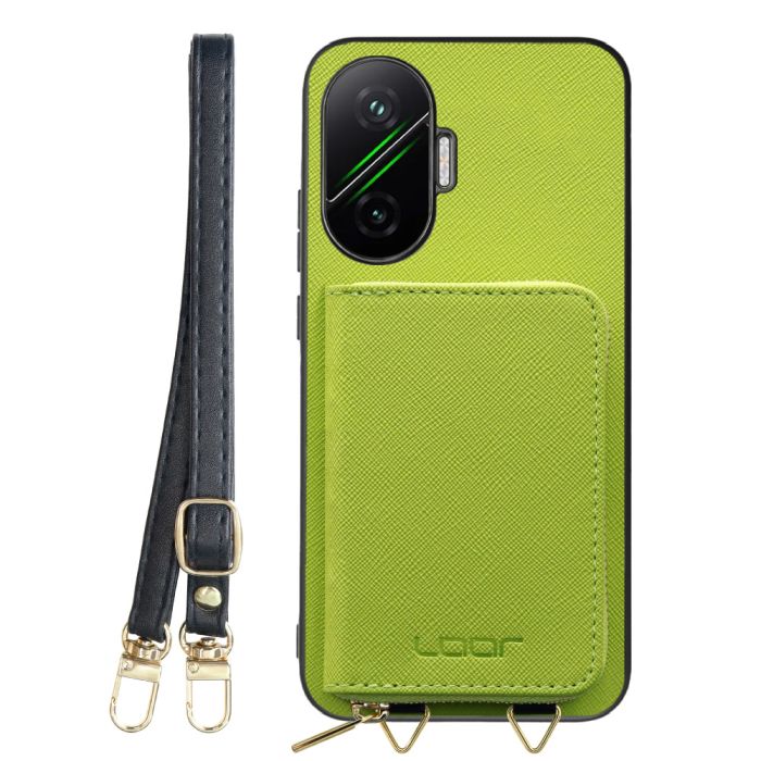 [ LOOF CASUAL-SHELL POUCH ] POCO F7 Xiaomi シャオミ ケース ショルダー スマホショルダー 背面 収納 ポーチ付き カバー スマホケース ストラップ レザー [ POCO F7 ]