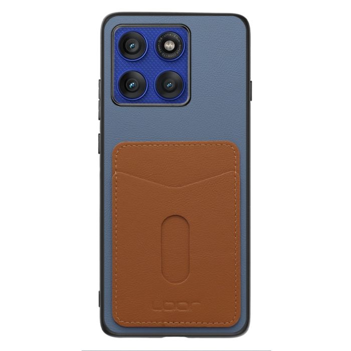 [ LOOF PASS-SHELL (LEATHER Ver.) スライド ] motorola edge 60 pro / 60s pro  スマホケース 背面 ケース カバー ハードケース カード収納 カードホルダー ストラップホール [ motorola edge 60 pro / 60s pro ]