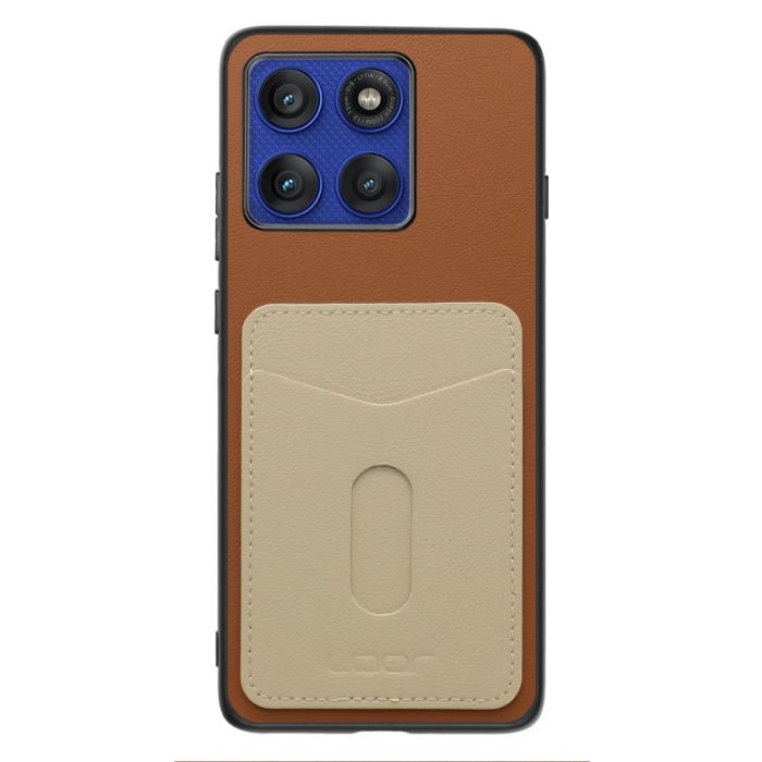 [ LOOF PASS-SHELL (LEATHER Ver.) スライド ] motorola edge 60 pro / 60s pro  スマホケース 背面 ケース カバー ハードケース カード収納 カードホルダー ストラップホール [ motorola edge 60 pro / 60s pro ]