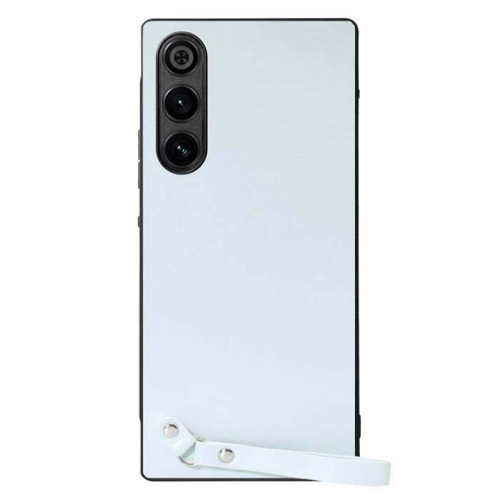 [ LOOF MACARON-SHELL ] REDMAGIC 10 Air nubia スマホケース 背面 ケース カバー ハードケース ストラップ付き 本革 ストラップホール [ REDMAGIC 10 Air ]