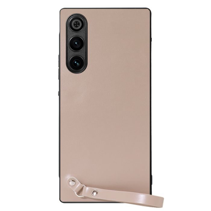 [ LOOF MACARON-SHELL ] REDMAGIC 10 Air nubia スマホケース 背面 ケース カバー ハードケース ストラップ付き 本革 ストラップホール [ REDMAGIC 10 Air ]