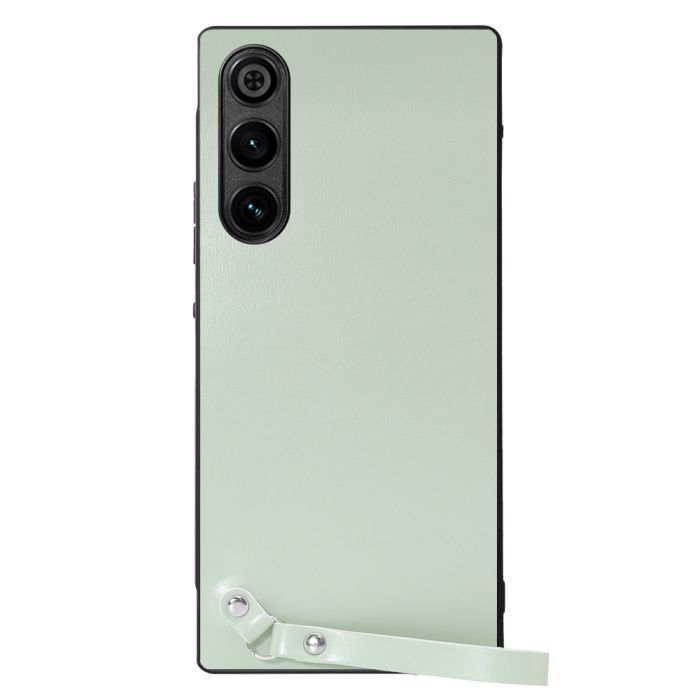[ LOOF MACARON-SHELL ] REDMAGIC 10 Air nubia スマホケース 背面 ケース カバー ハードケース ストラップ付き 本革 ストラップホール [ REDMAGIC 10 Air ]