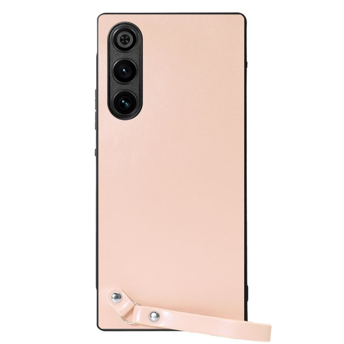 [ LOOF MACARON-SHELL ] REDMAGIC 10 Air nubia スマホケース 背面 ケース カバー ハードケース ストラップ付き 本革 ストラップホール [ REDMAGIC 10 Air ]