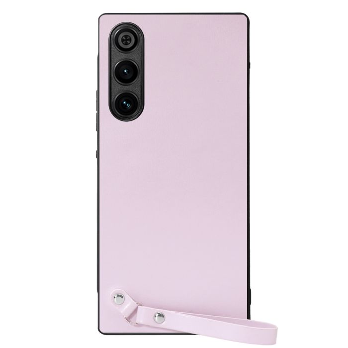 [ LOOF MACARON-SHELL ] REDMAGIC 10 Air nubia スマホケース 背面 ケース カバー ハードケース ストラップ付き 本革 ストラップホール [ REDMAGIC 10 Air ]