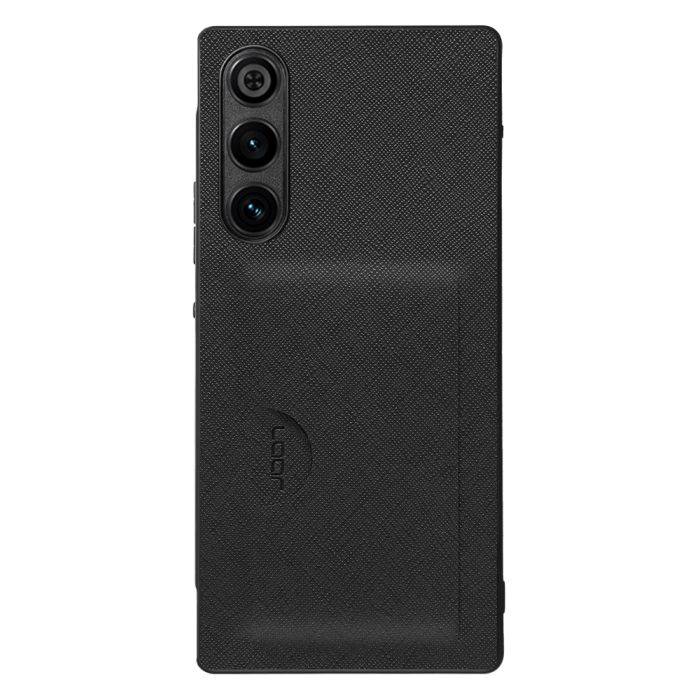 [ LOOF CASUAL-SLOT ] REDMAGIC 10 Air nubia スマホケース 背面 カード入れ カードポケット ケース カバー ハードケース カード収納 ストラップホール [ REDMAGIC 10 Air ]