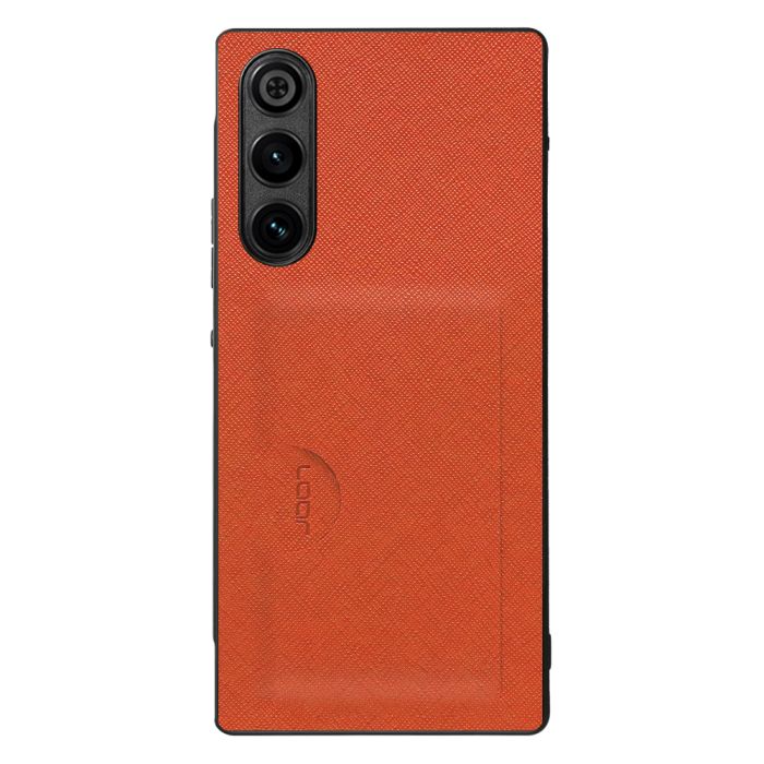 [ LOOF CASUAL-SLOT ] REDMAGIC 10 Air nubia スマホケース 背面 カード入れ カードポケット ケース カバー ハードケース カード収納 ストラップホール [ REDMAGIC 10 Air ]