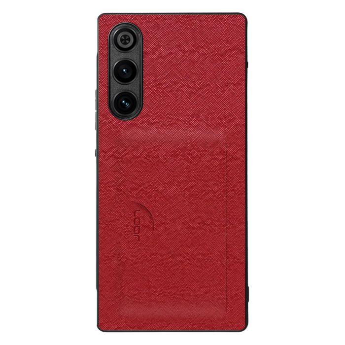 [ LOOF CASUAL-SLOT ] REDMAGIC 10 Air nubia スマホケース 背面 カード入れ カードポケット ケース カバー ハードケース カード収納 ストラップホール [ REDMAGIC 10 Air ]