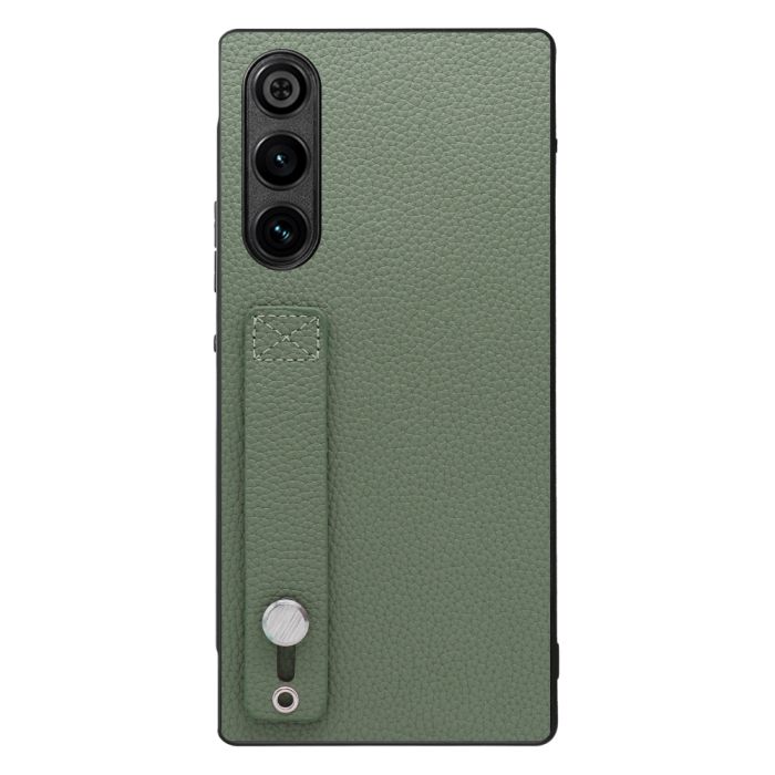 [ LOOF HOLD-SHELL ] REDMAGIC 10 Air nubia スマホケース 背面 ケース カバー ハードケース 背面ベルト 本革 ストラップホール [ REDMAGIC 10 Air ]