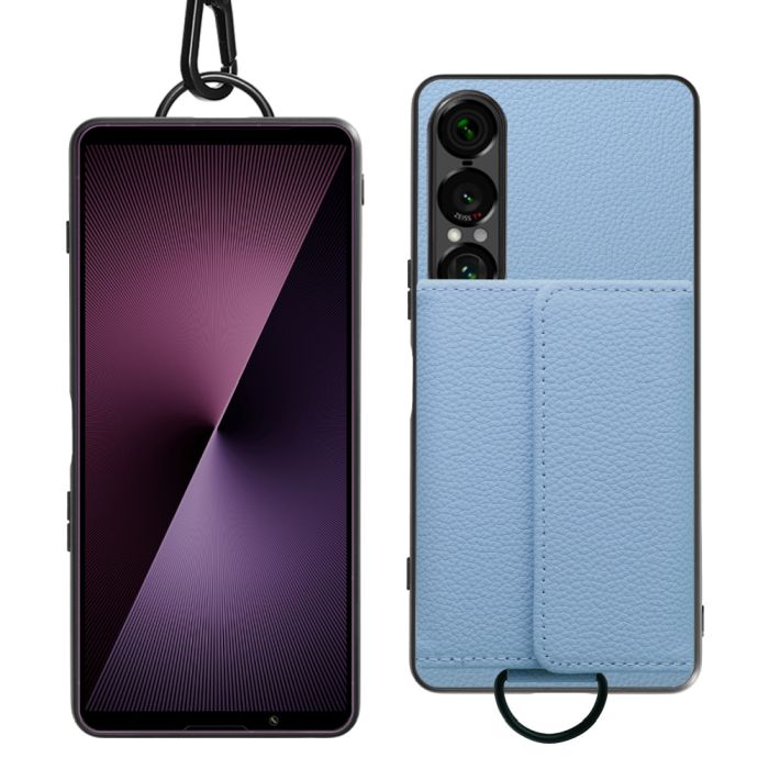 [ LOOF WALLET-SHELL ] Xperia 1 VII SO-51F  ケース カバー スマホケース ショルダー スマホショルダー 本革 背面収納 財布 カード入れ [ Xperia 1 VII ]