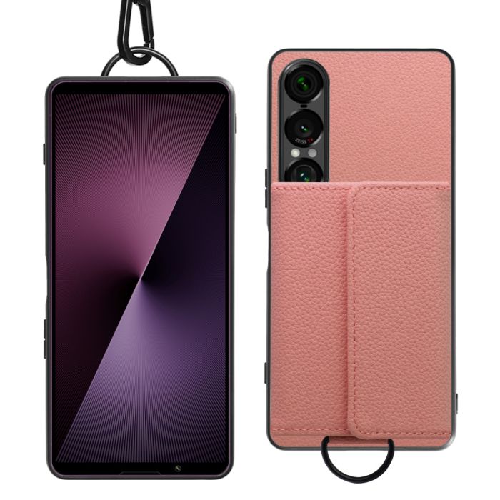 [ LOOF WALLET-SHELL ] Xperia 1 VII SO-51F  ケース カバー スマホケース ショルダー スマホショルダー 本革 背面収納 財布 カード入れ [ Xperia 1 VII ]