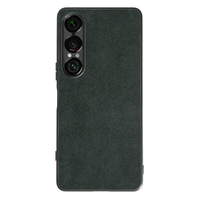 [ LOOF ALCANTARA-SHELL ] Xperia 1 VII SO-51F ケース カバー スマホケース アルカンターラ シンプル ストラップホール [ Xperia 1 VII ]