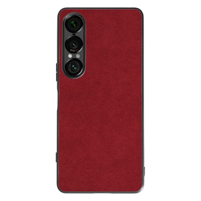 [ LOOF ALCANTARA-SHELL ] Xperia 1 VII SO-51F ケース カバー スマホケース アルカンターラ シンプル ストラップホール [ Xperia 1 VII ]