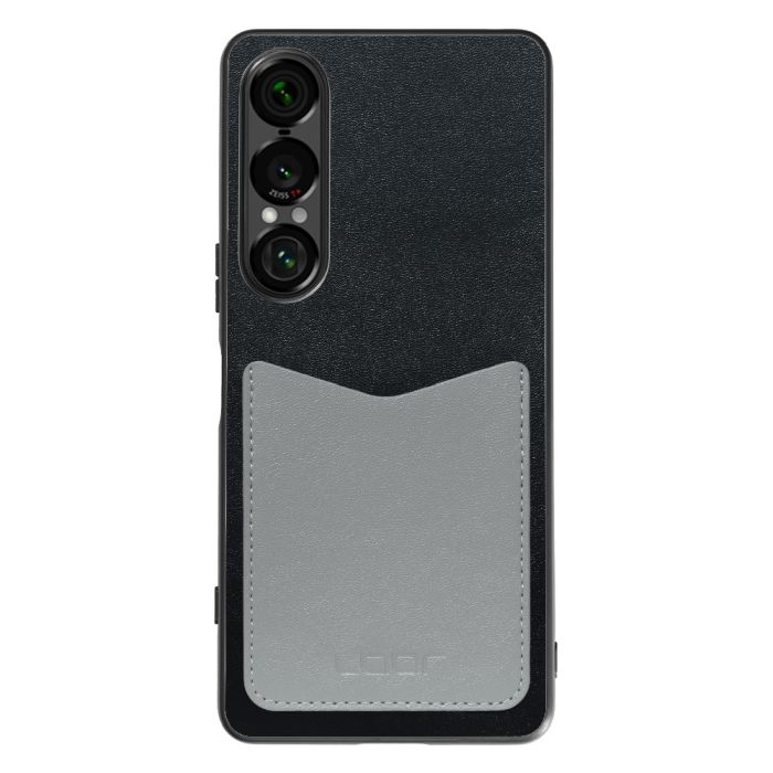[ LOOF PASS-SHELL ] Xperia 1 VII SO-51F スマホケース 背面 ケース カバー ハードケース カード収納 カードホルダー ストラップホール [ Xperia 1 VII ]