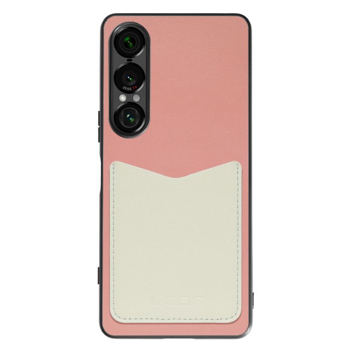 [ LOOF PASS-SHELL ] Xperia 1 VII SO-51F スマホケース 背面 ケース カバー ハードケース カード収納 カードホルダー ストラップホール [ Xperia 1 VII ]