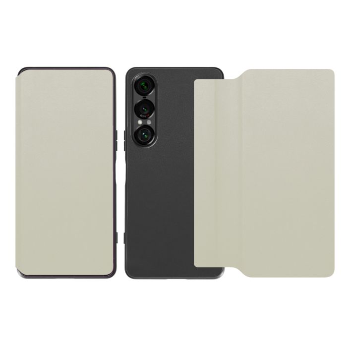 [ LOOF SLIM-FIT ] Xperia 1 VII SO-51F スマホケース 背面 ケース カバー 手帳型 ハードケース カード収納 ポケットあり/なし マグネットなし ストラップホール [ Xperia 1 VII ]
