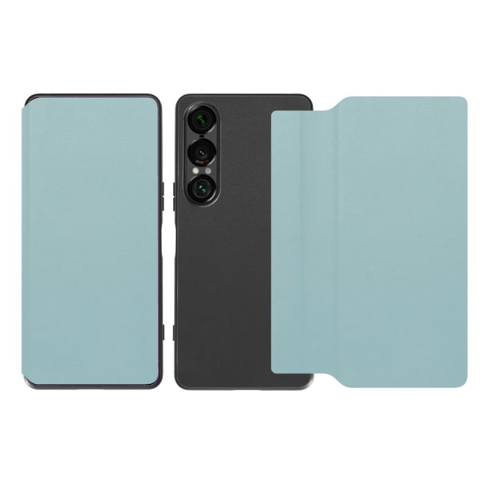 [ LOOF SLIM-FIT ] Xperia 1 VII SO-51F スマホケース 背面 ケース カバー 手帳型 ハードケース カード収納 ポケットあり/なし マグネットなし ストラップホール [ Xperia 1 VII ]