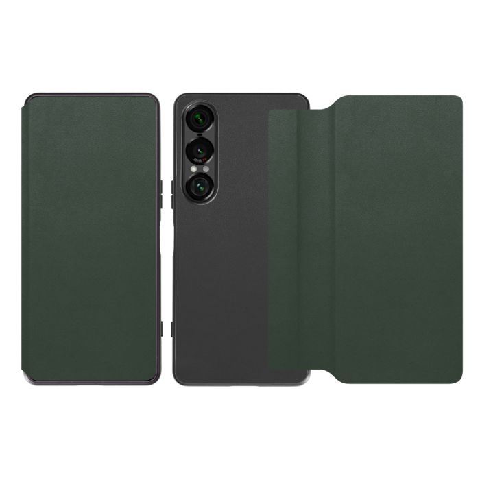 [ LOOF SLIM-FIT ] Xperia 1 VII SO-51F スマホケース 背面 ケース カバー 手帳型 ハードケース カード収納 ポケットあり/なし マグネットなし ストラップホール [ Xperia 1 VII ]
