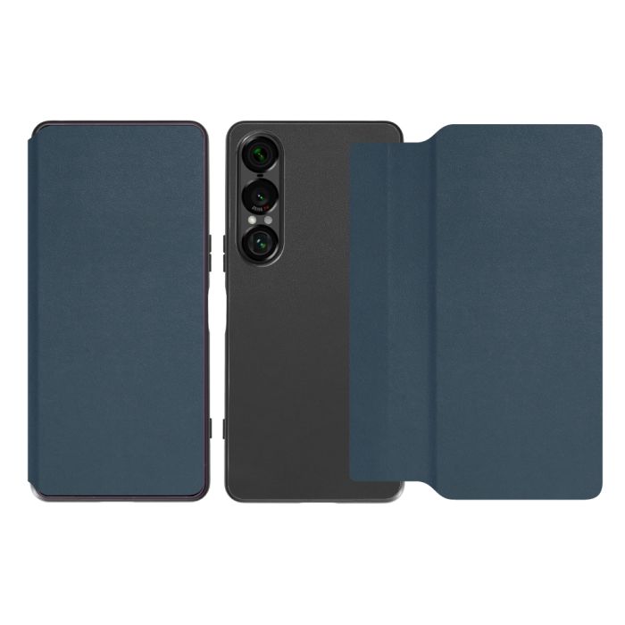 [ LOOF SLIM-FIT ] Xperia 1 VII SO-51F スマホケース 背面 ケース カバー 手帳型 ハードケース カード収納 ポケットあり/なし マグネットなし ストラップホール [ Xperia 1 VII ]