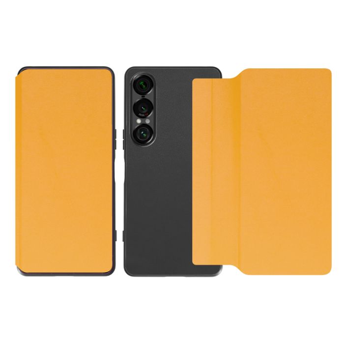 [ LOOF SLIM-FIT ] Xperia 1 VII SO-51F スマホケース 背面 ケース カバー 手帳型 ハードケース カード収納 ポケットあり/なし マグネットなし ストラップホール [ Xperia 1 VII ]