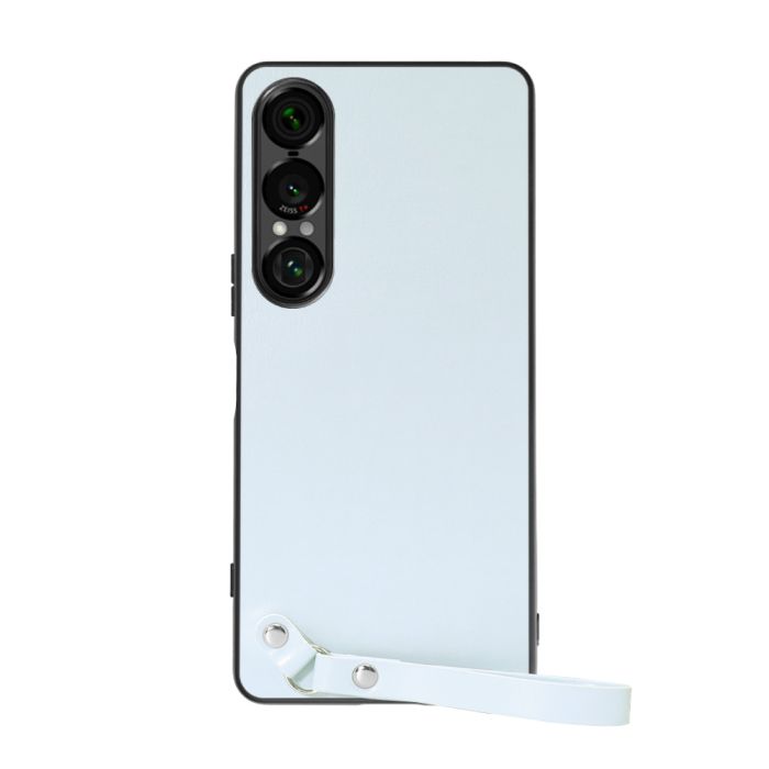 [ LOOF MACARON-SHELL ] Xperia 1 VII SO-51F スマホケース 背面 ケース カバー ハードケース ストラップ付き 本革 ストラップホール [ Xperia 1 VII ]