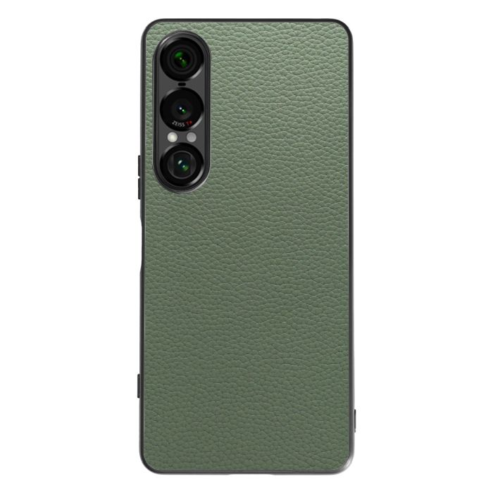 [ LOOF LUXURY-SHELL ] Xperia 1 VII SO-51F スマホケース 背面 ケース カバー ハードケース 本革 ストラップホール [ Xperia 1 VII ]