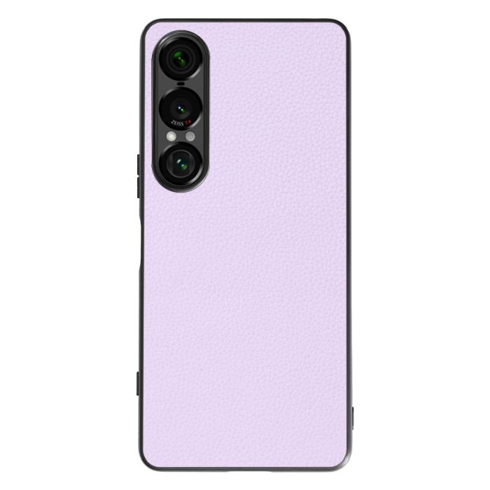[ LOOF LUXURY-SHELL ] Xperia 1 VII SO-51F スマホケース 背面 ケース カバー ハードケース 本革 ストラップホール [ Xperia 1 VII ]