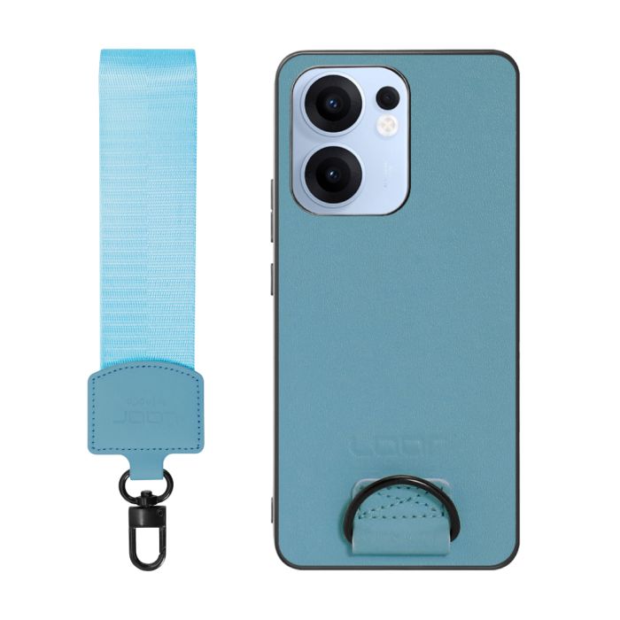[ LOOF STRAP-SHELL (ショートVer.) ] OPPO Reno13 A  スマホケース 背面 ケース カバー ハードケース ハンドストラップ  本革 [ OPPO Reno13 A ]