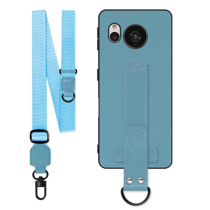 [ LOOF STRAP-SHELL (ロング+ Ver.) ] AQUOS sense7 Plus sense7plus 7plus sense 7 スマホケース 背面 ケース カバー ハードケース ショルダーベルト  本革 [ AQUOS sense7 Plus ]