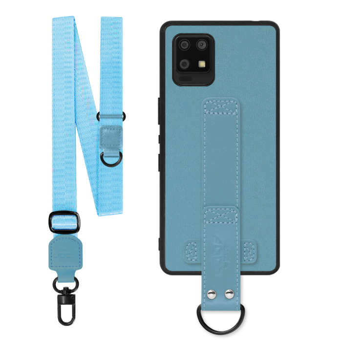 [ LOOF STRAP-SHELL (ロング+ Ver.) ] AQUOS zero6 SHG04 zero 6 スマホケース 背面 ケース カバー ハードケース ショルダーベルト  本革 [ AQUOS zero6 ]