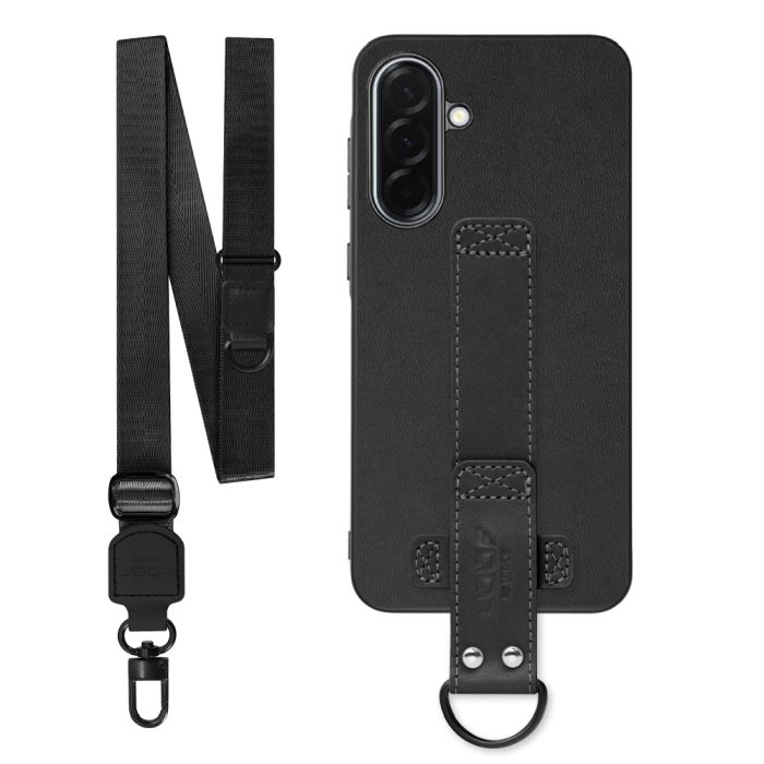 [ LOOF STRAP-SHELL (ロング+ Ver.) ] Galaxy A36 5G SC-54F スマホケース 背面 ケース カバー ハードケース ショルダーベルト  本革 [ Galaxy A36 5G ]