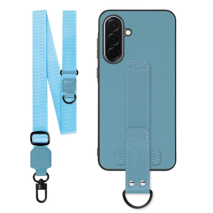 [ LOOF STRAP-SHELL (ロング+ Ver.) ] Galaxy A36 5G SC-54F スマホケース 背面 ケース カバー ハードケース ショルダーベルト  本革 [ Galaxy A36 5G ]