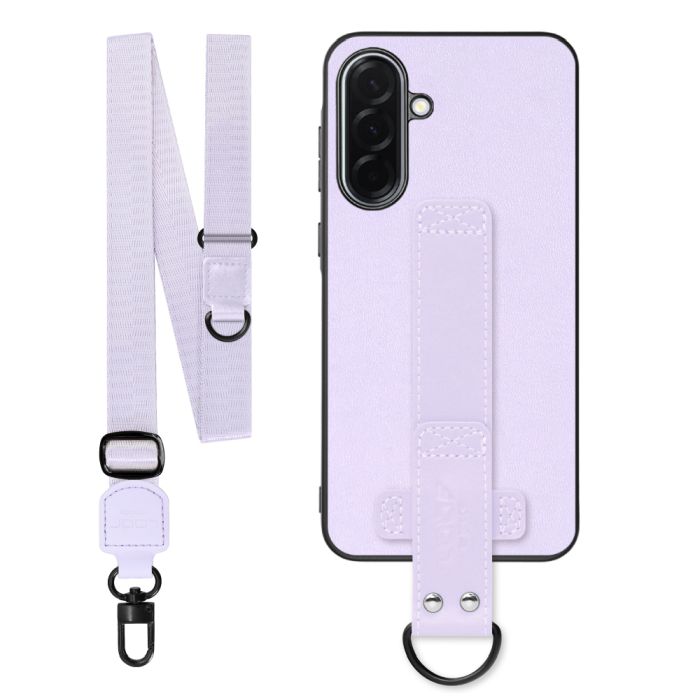 [ LOOF STRAP-SHELL (ロング+ Ver.) ] Galaxy A36 5G SC-54F スマホケース 背面 ケース カバー ハードケース ショルダーベルト  本革 [ Galaxy A36 5G ]