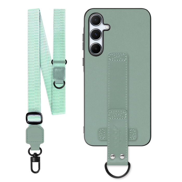 [ LOOF STRAP-SHELL (ロング+ Ver.) ] Galaxy A55 5G  スマホケース 背面 ケース カバー ハードケース ショルダーベルト  本革 [ Galaxy A55 5G ]