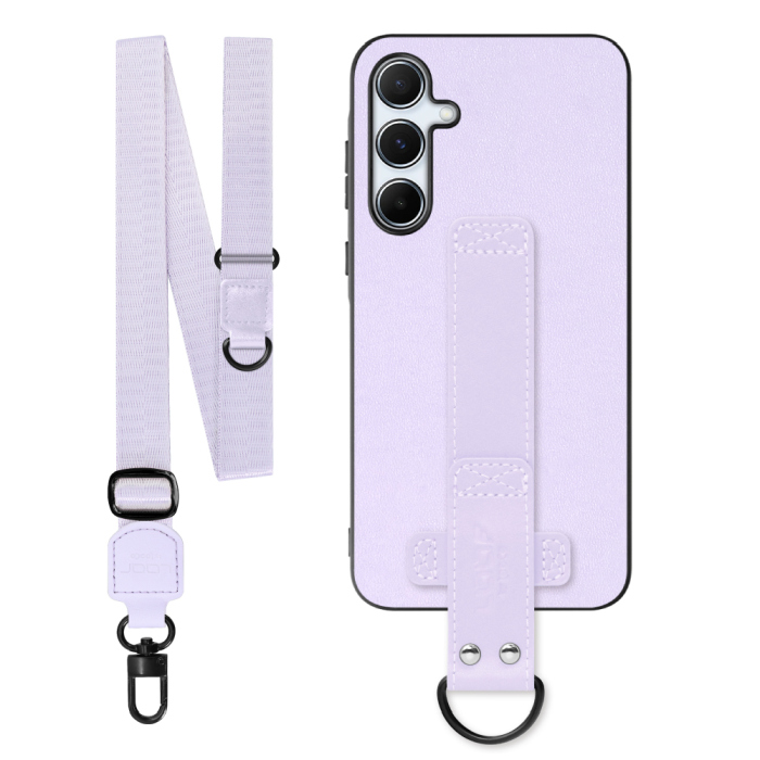 [ LOOF STRAP-SHELL (ロング+ Ver.) ] Galaxy A55 5G  スマホケース 背面 ケース カバー ハードケース ショルダーベルト  本革 [ Galaxy A55 5G ]