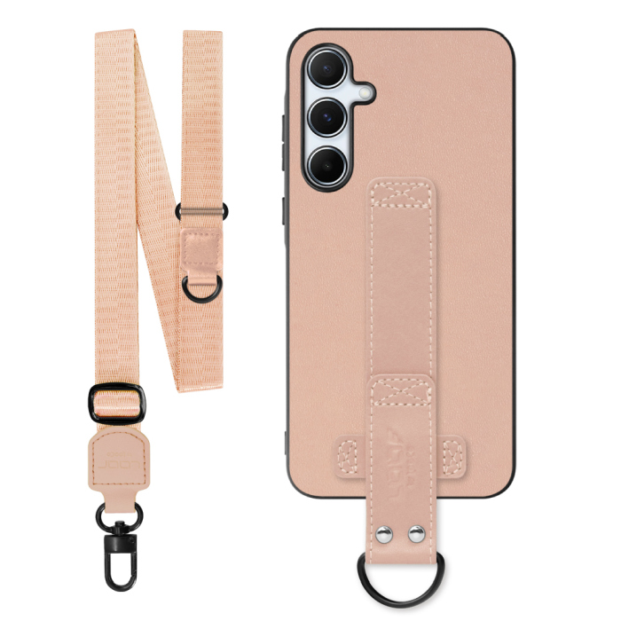 [ LOOF STRAP-SHELL (ロング+ Ver.) ] Galaxy A55 5G  スマホケース 背面 ケース カバー ハードケース ショルダーベルト  本革 [ Galaxy A55 5G ]