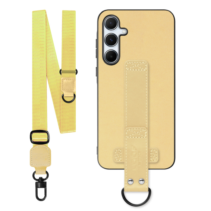 [ LOOF STRAP-SHELL (ロング+ Ver.) ] Galaxy A55 5G  スマホケース 背面 ケース カバー ハードケース ショルダーベルト  本革 [ Galaxy A55 5G ]