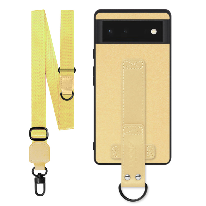 [ LOOF STRAP-SHELL (ロング+ Ver.) ] Google Pixel 6 googlepixel6 pixel6 ピクセル6 スマホケース 背面 ケース カバー ハードケース ショルダーベルト  本革 [ Google Pixel 6 ]