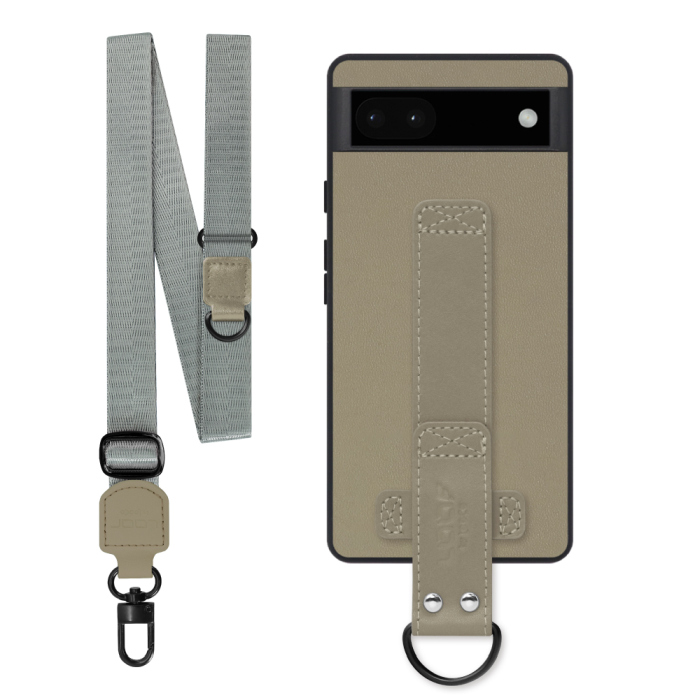[ LOOF STRAP-SHELL (ロング+ Ver.) ] Google Pixel 6a googlepixel6a pixel6a スマホケース 背面 ケース カバー ハードケース ショルダーベルト  本革 [ Google Pixel 6a ]