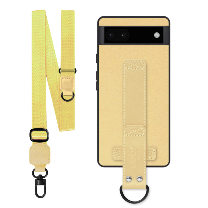 [ LOOF STRAP-SHELL (ロング+ Ver.) ] Google Pixel 6a googlepixel6a pixel6a スマホケース 背面 ケース カバー ハードケース ショルダーベルト  本革 [ Google Pixel 6a ]